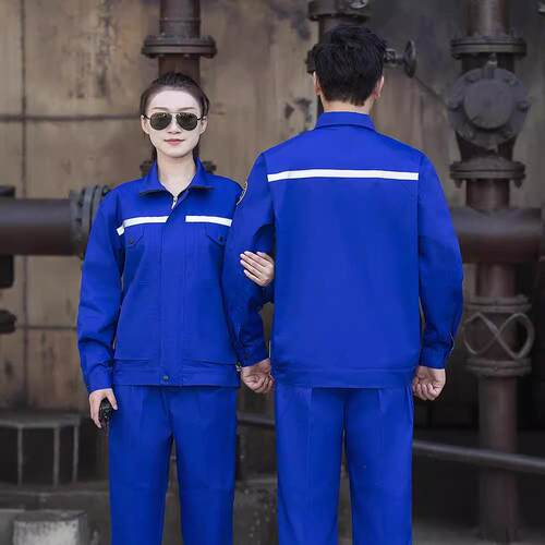 防酸碱工作服男装劳保服套装防静电耐脏化工耐腐蚀工装外套男工厂