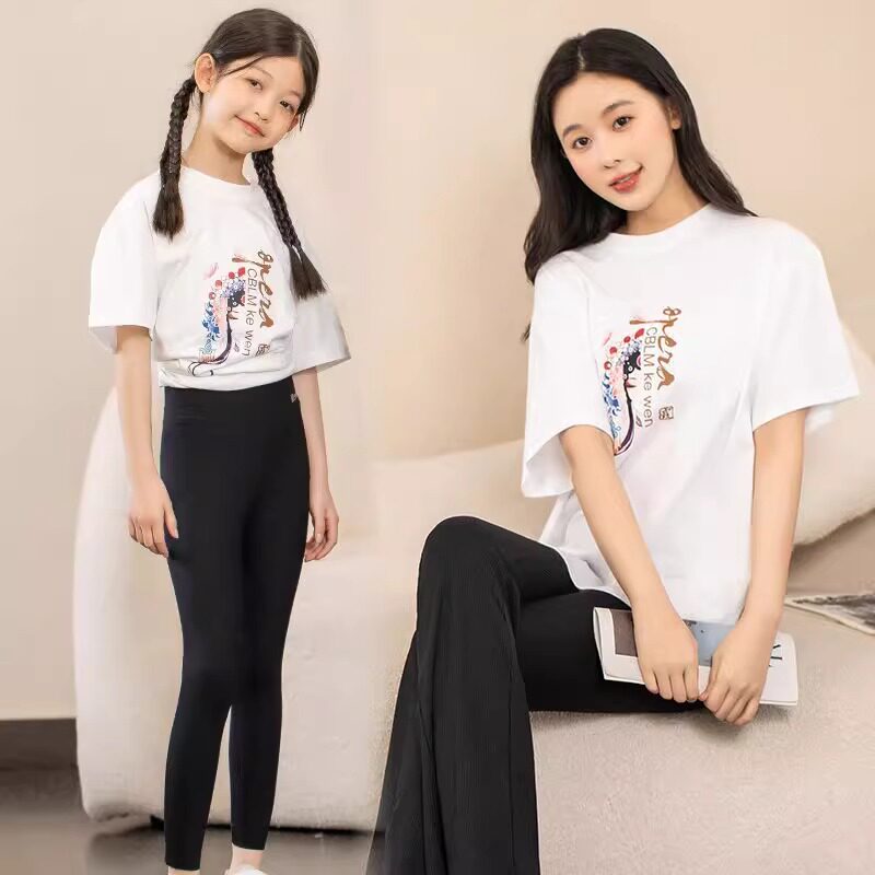 女童T恤2025新款女儿童上衣T恤