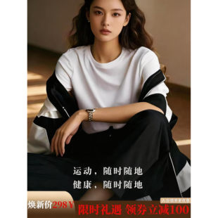 GMC桑蚕丝棉小白T恤混纺长绒棉