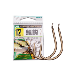 OWNER欧纳鲤钩鲤鱼专用钩10182淡水有倒刺日本进口鱼钩