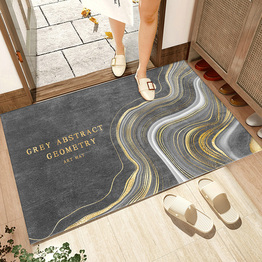 进门口卫生间浴室可水洗防滑垫子