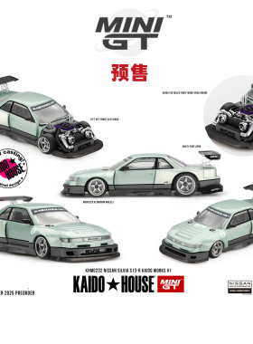[Oseky]现货 MINIGT KAIDOHOUSE 日产 Nissan Silvia S13 R 232