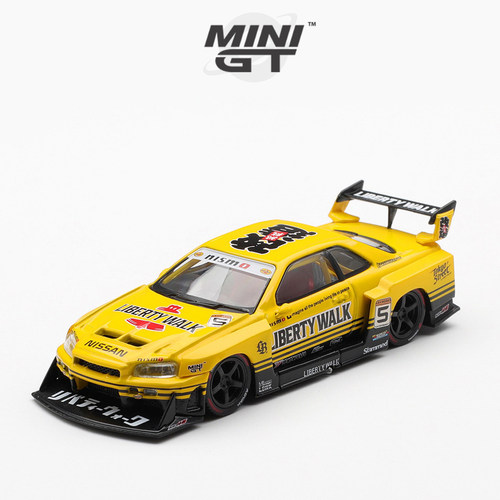 [Oseky]现货 MINIGT 盒装 日产 R34 超级剪影 SKYLINE Sport 1182