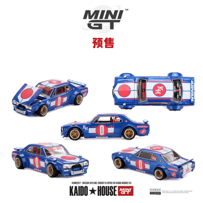 [Oseky]MINIGT KAIDOHOUSE 日产 Skyline 2000GT-R KPGC10 287