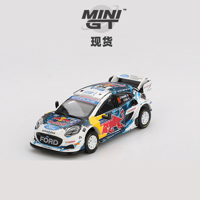 [Oseky]现货 MINIGT 福特 Puma Rally1 16号 红牛 拉力赛 1074