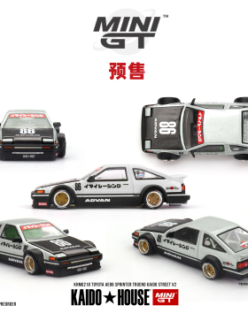 [Oseky]MINIGT KAIDOHOUSE 丰田 AE86 Sprinter Trueno 218
