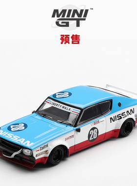 [Oseky]MINIGT 日产 Skyline Kenmeri Nissan Racing 1212