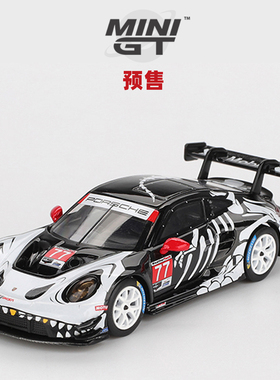 [Oseky]MINIGT 保时捷 911 GT3 R 77号 AO Racing IMSA 1143