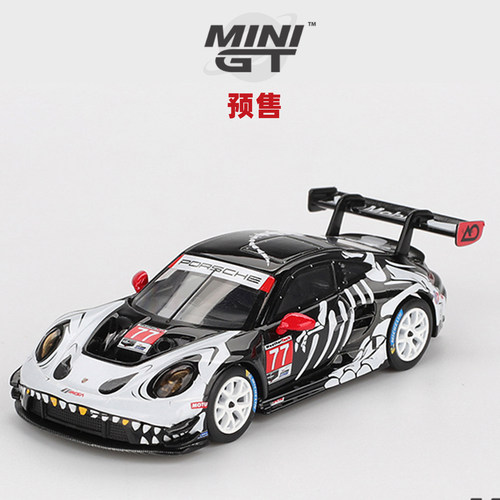 [Oseky]MINIGT 保时捷 911 GT3 R 77号 AO Racing IMSA 1143