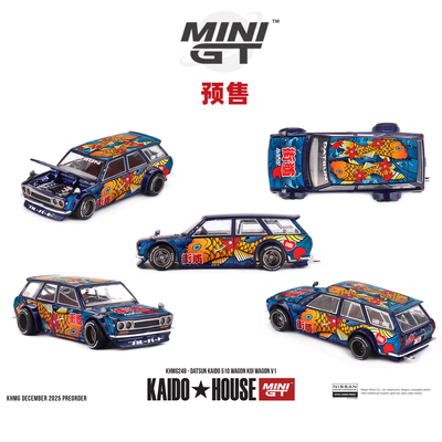 [Oseky]MINIGT KAIDOHOUSE 达特桑 510 Wagon 瓦罐 Koi 248 合金