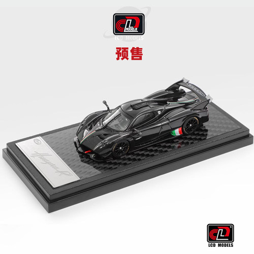 [Oseky]LCD 帕加尼 Pagani Huayra R 花雅 意⼤利拉花 合金 1:64