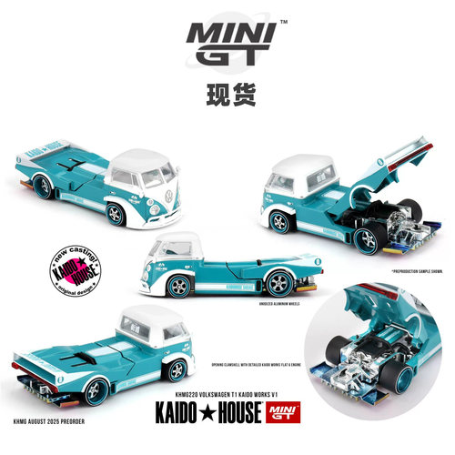 [Oseky]现货 MINIGT KAIDOHOUSE 大众 Volkswagen T1 V1 220