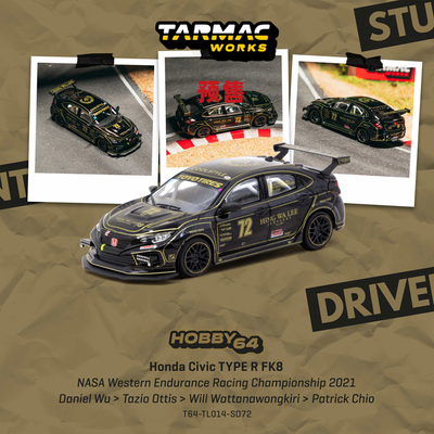 [Oseky]TarmacWorks TW 本田Honda Civic TYPE R FK8  NASA 2021