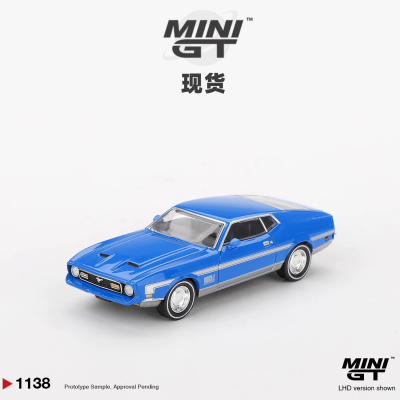 [Oseky]现货 MINIGT 福特 野马 Ford Mustang Mach1 Grabber 1138