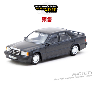 [Oseky]现货 TarmacWorks TW 奔驰 Mercedes Benz 190 E 2.3 蓝黑