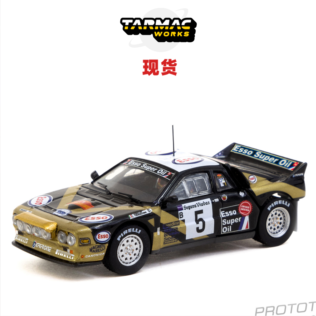 [Oseky]现货 TarmacWorks TW 蓝旗亚 037 Rally Catalunya 合金