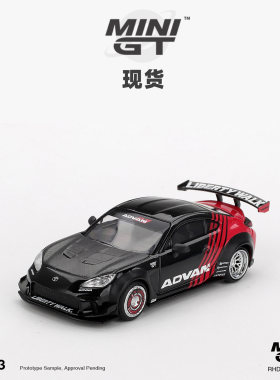 [Oseky]现货 MINIGT 丰田 Toyota GR86 LB 阿迪王 Advan 1173