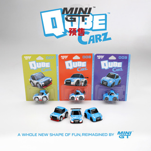 [Oseky]MINIGT 挂卡 QubeCarz 日产 Nissan Q车 蛋车 合金 1:64