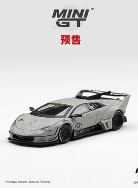 [Oseky]MINIGT 兰博基尼 LB 蝙蝠 GT Evo 战斗灰 1314 合金 1:64