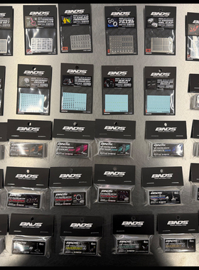 [OsekyTeam]现货 BNDS 赛车座椅 蚀刻片 水贴 改装 配件 合金