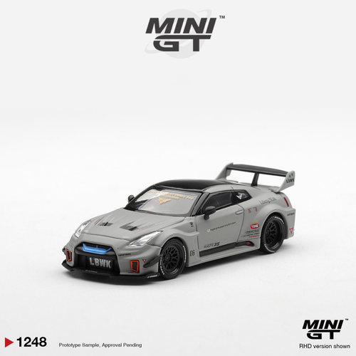 [Oseky]现货 MINIGT 盒装 日产 LB 35GT-RR Ver.1 1248 哑光灰