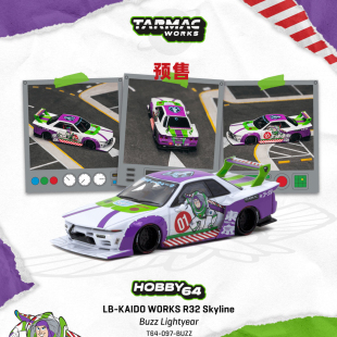 [Oseky]TarmacWorks TW R32 Skyline KAIDOWORKS 巴斯光年 迪士尼