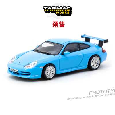 [Oseky]TarmacWorks TW 保时捷 Porsche 911 GT3 type 996 浅蓝