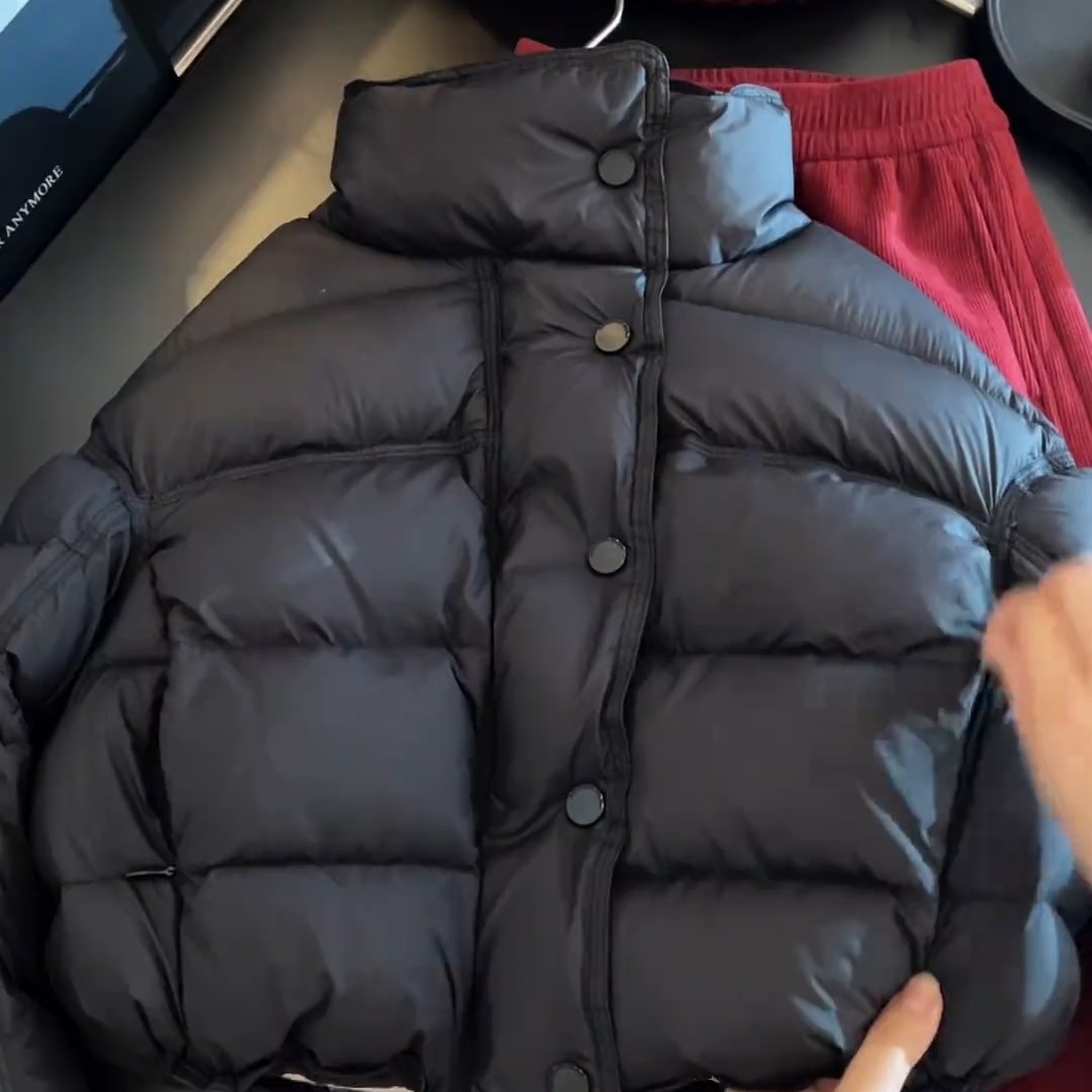 女童羽绒服外套秋冬装2025新款儿童白鸭绒保暖上衣女孩面包服洋气