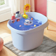 洗澡桶宝宝坐式 浴桶泡澡桶可坐躺非折叠洗澡盆新生婴儿游泳桶家用
