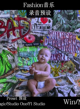 Nettspend BAFK 预设 地下音乐 录音 支持Logic Fl Studio one