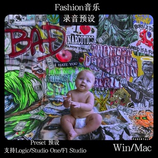 Nettspend BAFK 预设 地下音乐 录音 支持Logic Fl Studio one
