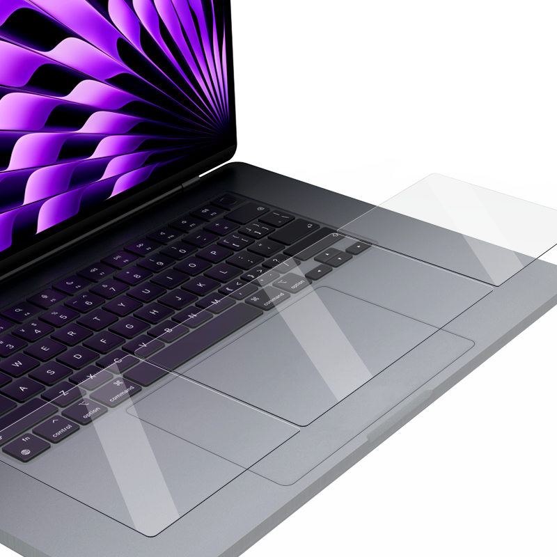 吉格士苹果笔记本M3电脑macbook触控板膜pro配件贴膜键盘面14寸mac透明贴纸air磨砂掌托膜M1/M2保护膜适