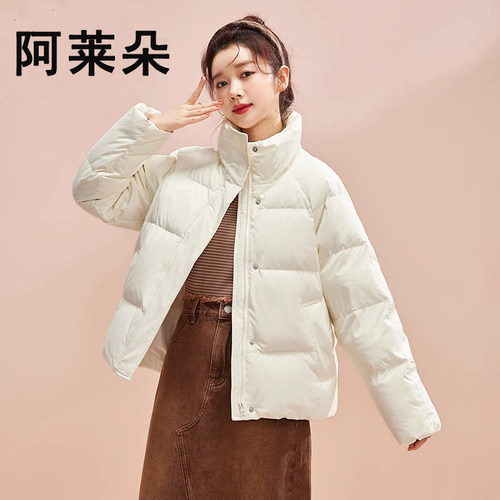 羽绒棉服女2025冬季新款加厚面包服韩版棉袄宽松小个子棉衣外套潮