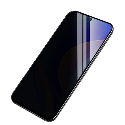 红米note12R防窥钢化玻璃膜全屏