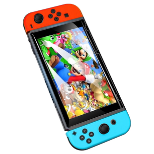 任天堂switch钢化膜lite磨砂ns保护switchlite防反光mon萤幕swtich贴swich动森掌机swltch屏幕刚化贴膜swith