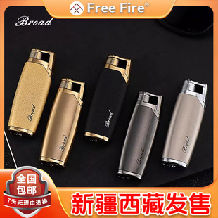 黑科技网红爆款金属直冲打火机定制防风高颜值丁烷气体打火机新款