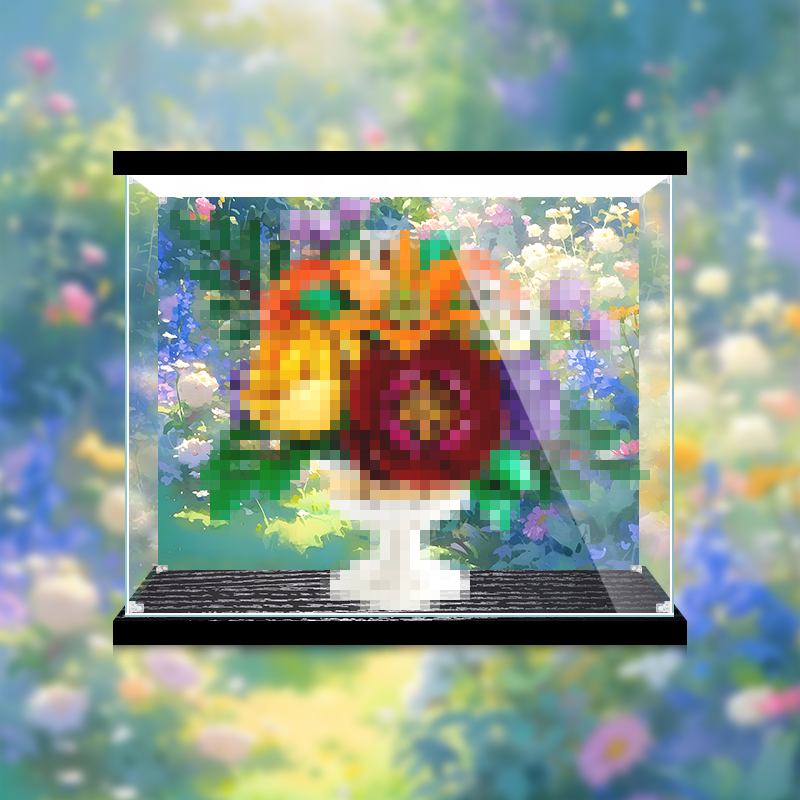 适用秘境花坛亚克力透明防尘罩