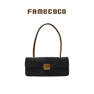 商场同款 Famecoco范可儿包包女包迷你背包链条包斜挎帆布包