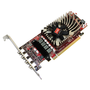旌宇多屏显卡 AMD RX560 4mDP PRO 4GB 4联屏 4K高清 可转接