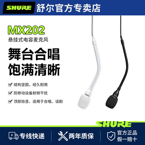 舒尔舞台合唱、话剧悬挂顶部拾音