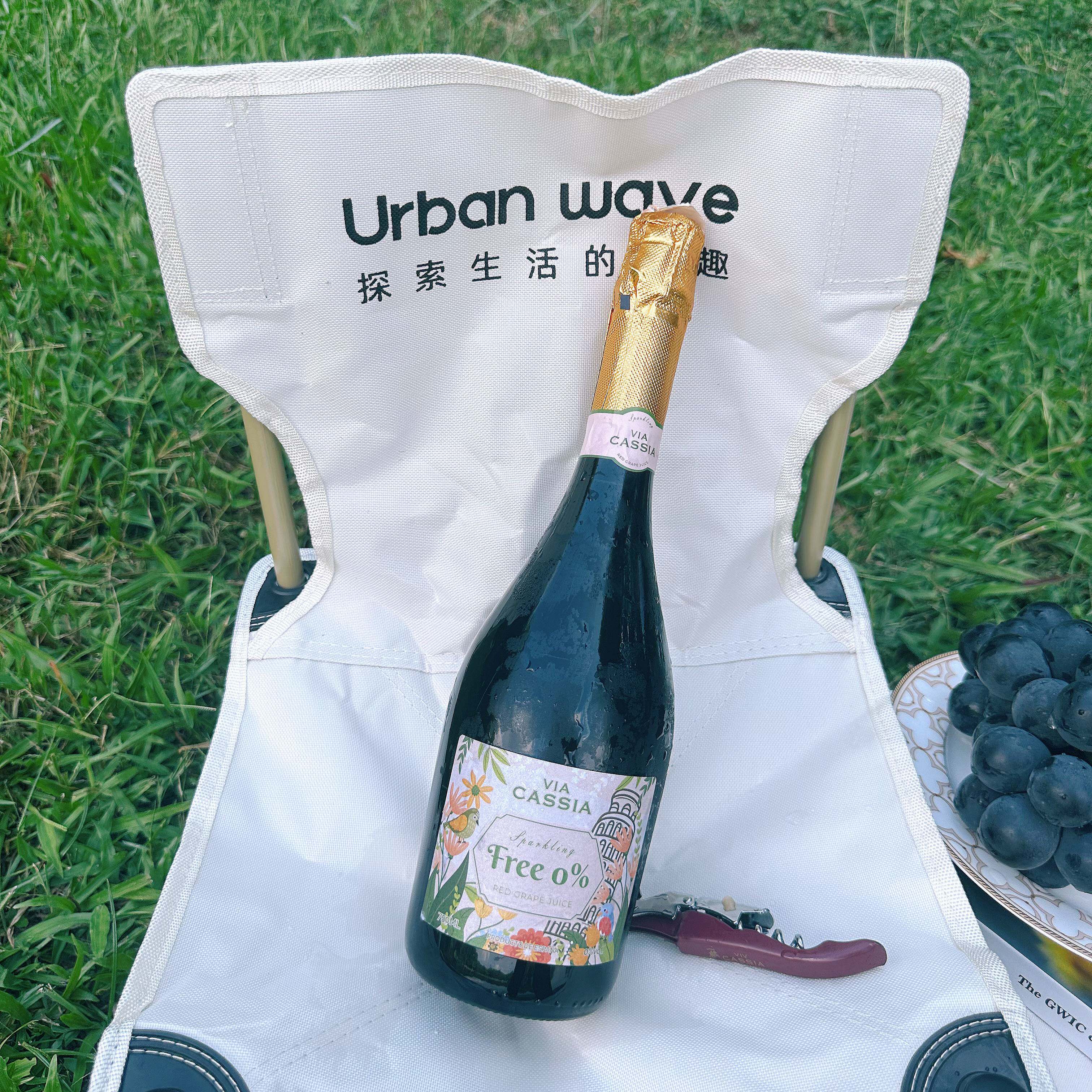 卡西亚西班牙无醇起泡红葡萄汁