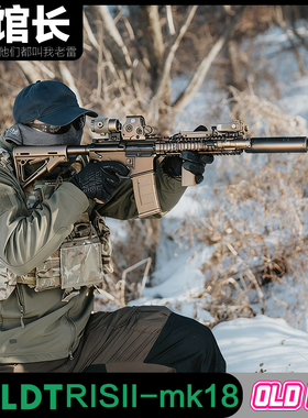 LDT撸蛋堂MK18成品玩具ATM 绿波 7075拼装模型