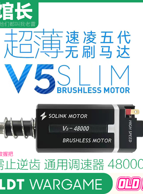 LDT 速凌SOLINK MOTOR五代V5超薄无刷电机无需止逆齿可调速编程