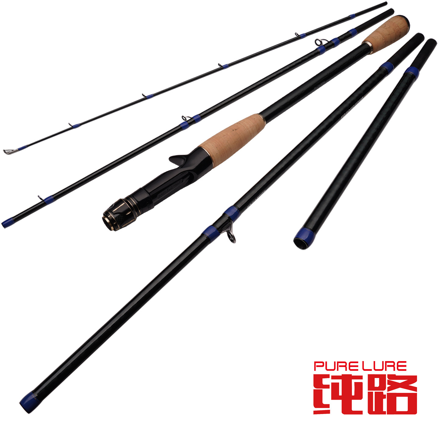 纯路RS便携富士路亚竿套装淡水枪柄直柄泛用强力黑鱼鱤鱼鲶鱼