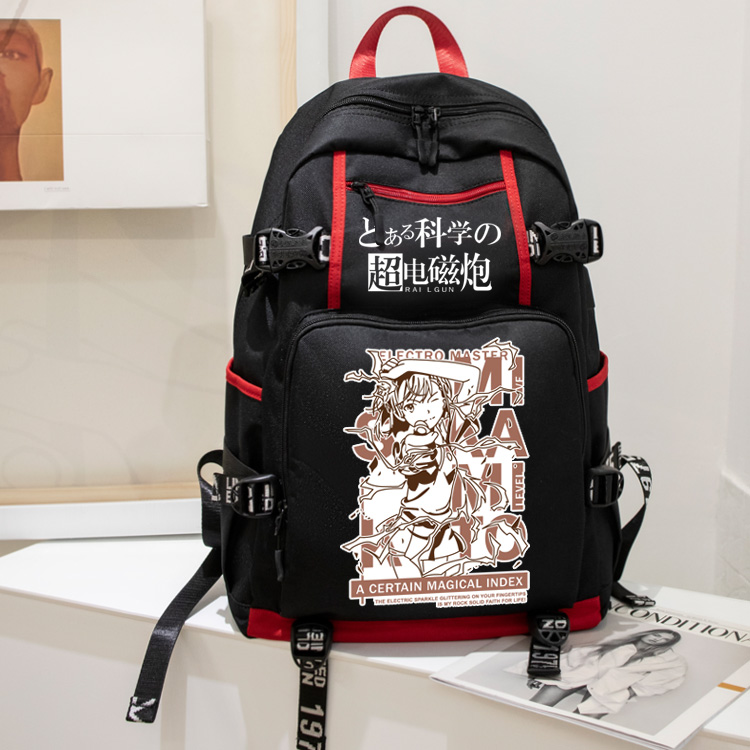 某科学的超电磁炮一方通行御坂美琴书包学生男女生双肩包大容量