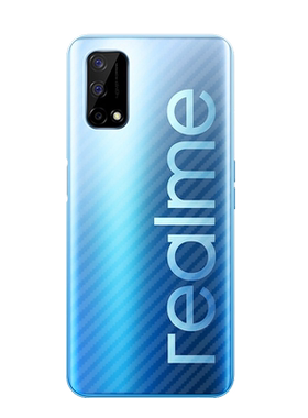 realme真我q2手机后膜oppo半透明