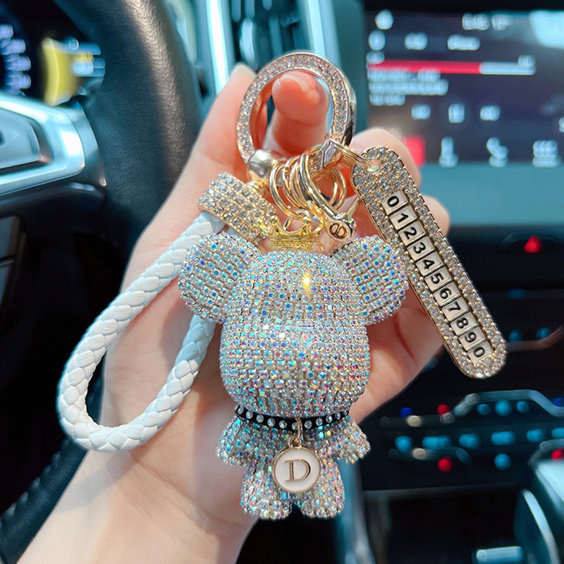 畔达卡通爪钻防丢号码牌大头熊