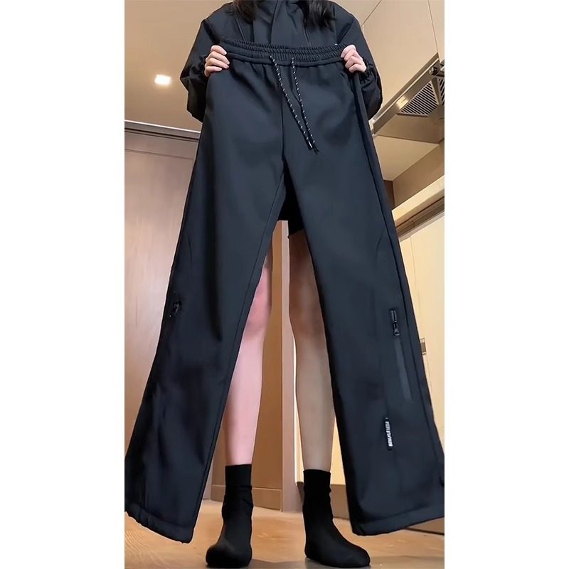 防水防寒冲锋裤男女冬季加绒东北零下40度裤子美式机能滑雪工装裤