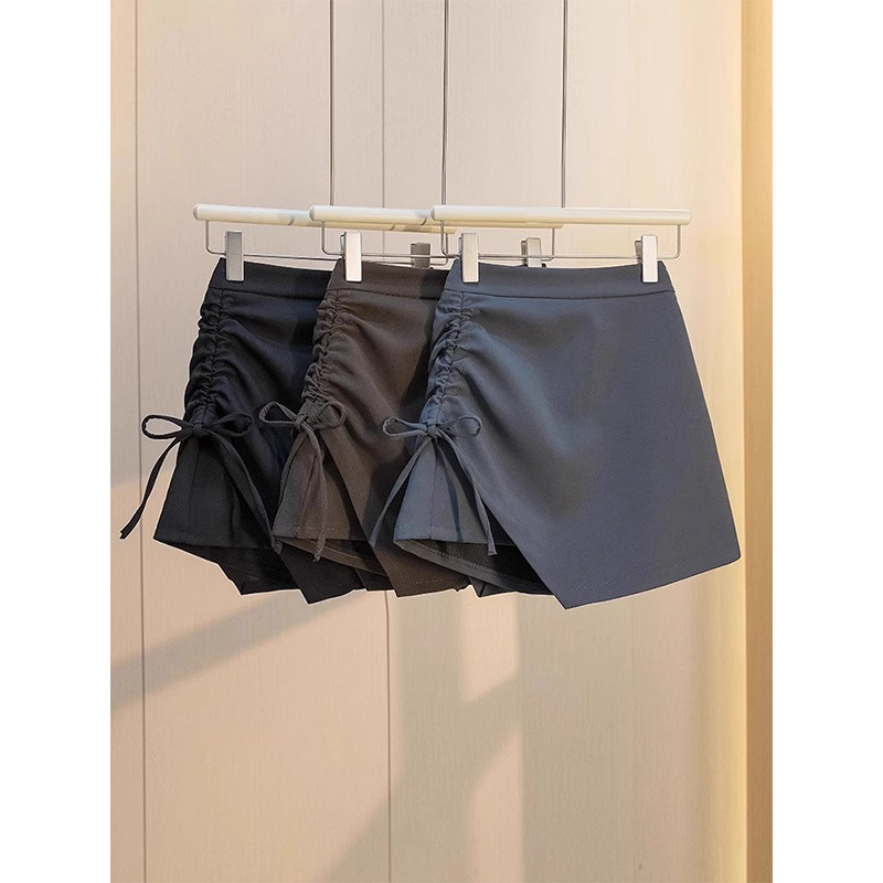 阔腿裤裙女2026春秋新款半身裙设计感辣妹显瘦不规则A字短裙0116r,女装/女士精品,半身裙,淘宝优惠券,粉丝福利购,淘宝优惠卷