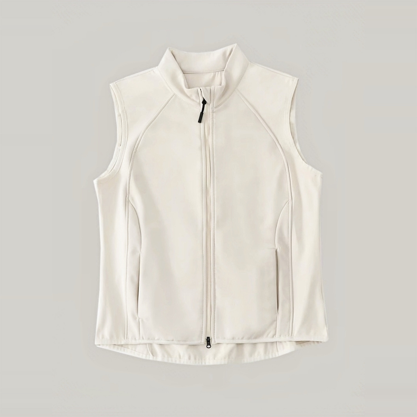 薄绒软壳轻量运动马甲背心女冬户外跑步防风护肚子护背叠穿1127w